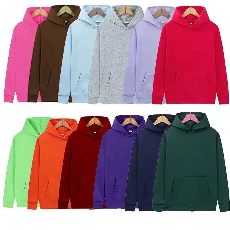 Streetwear Brand Red - Men Woman Hoodies Sweatshirts Fashion Solid