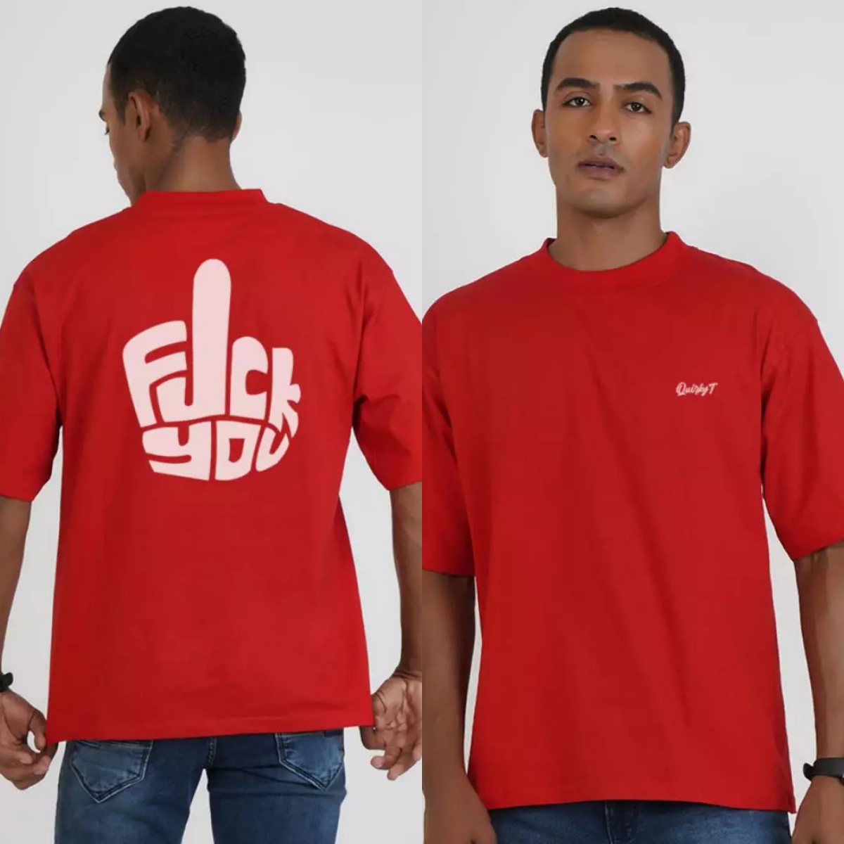 Don’t Care Red Spoof Humor Int - đánh giá và giá Streetwear Brand Red