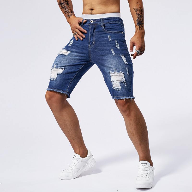 2025 Summer New Men's Ripped D - đánh giá và giá Brand Of Streetwear