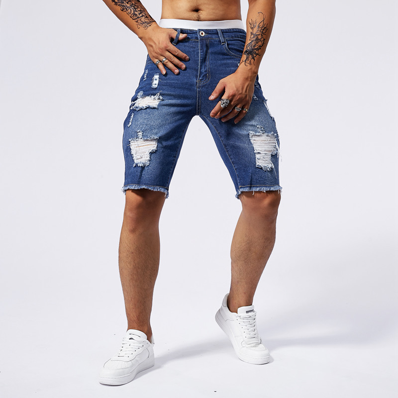 2025 Summer New Men's Ripped D - đánh giá và giá Brand Of Streetwear