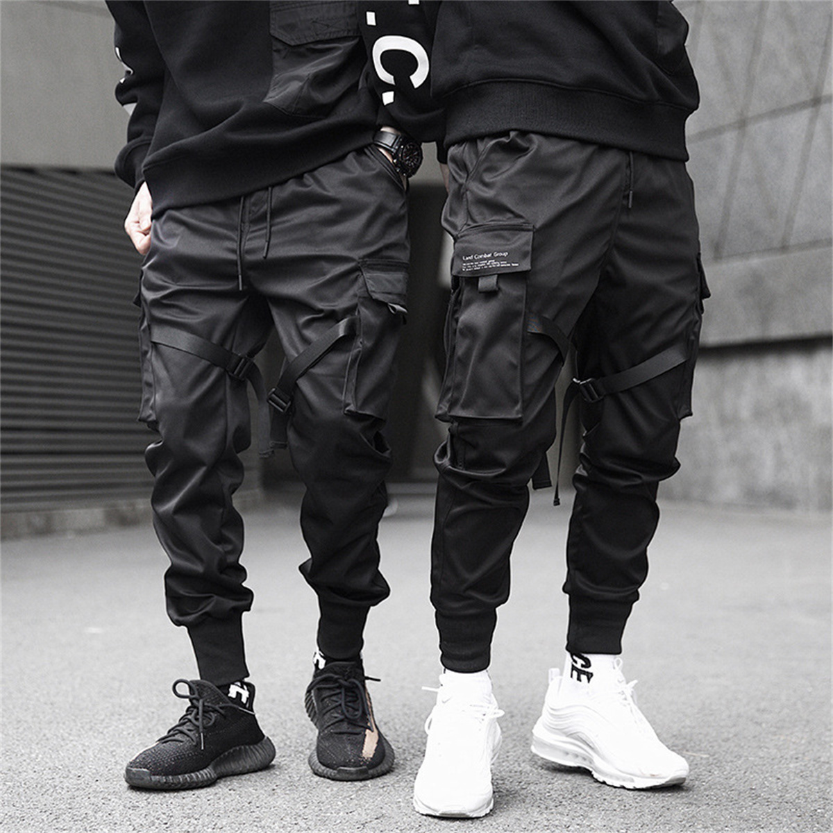 Black Hip Hop Cargo Pants Summ - đánh giá và giá Brand Of Streetwear