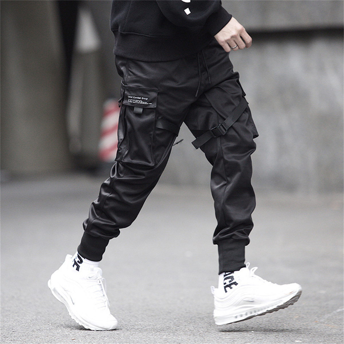 Black Hip Hop Cargo Pants Summ - đánh giá và giá Brand Of Streetwear