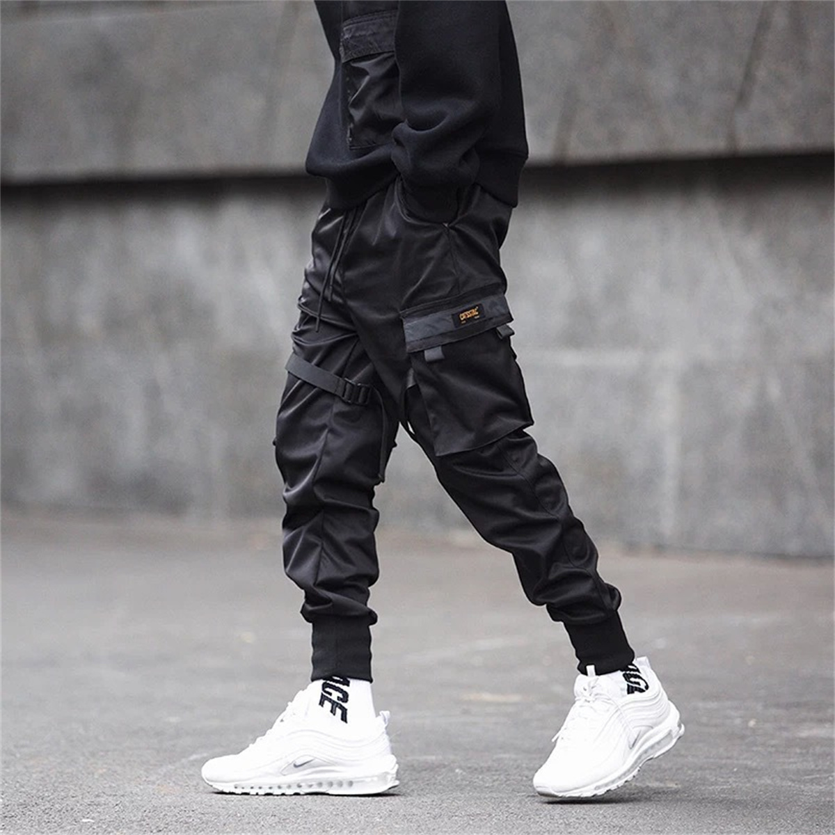 Black Hip Hop Cargo Pants Summ - đánh giá và giá Brand Of Streetwear