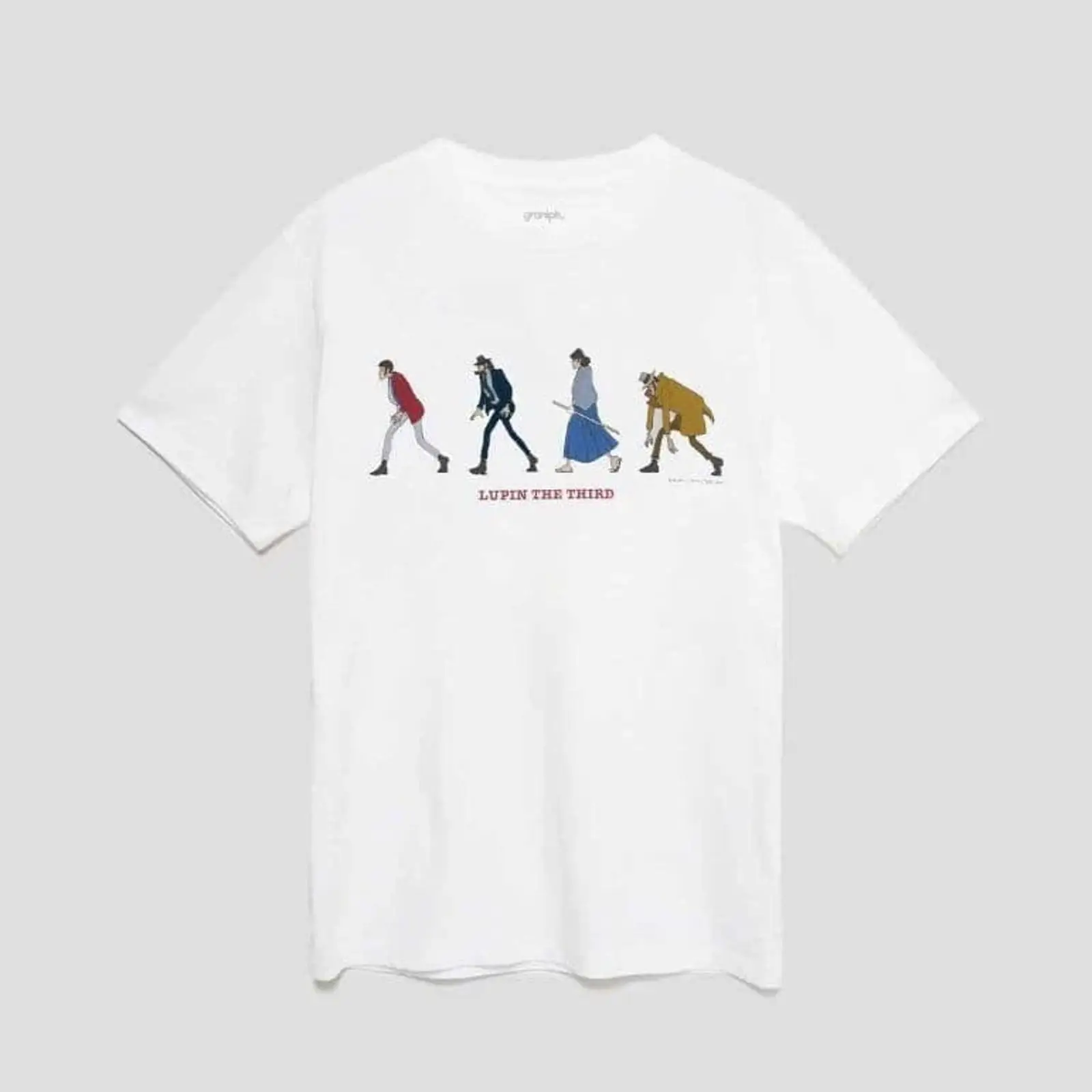 Graniph Lupin III T Shirt Größ - đánh giá và giá Streetwear Brand Designer