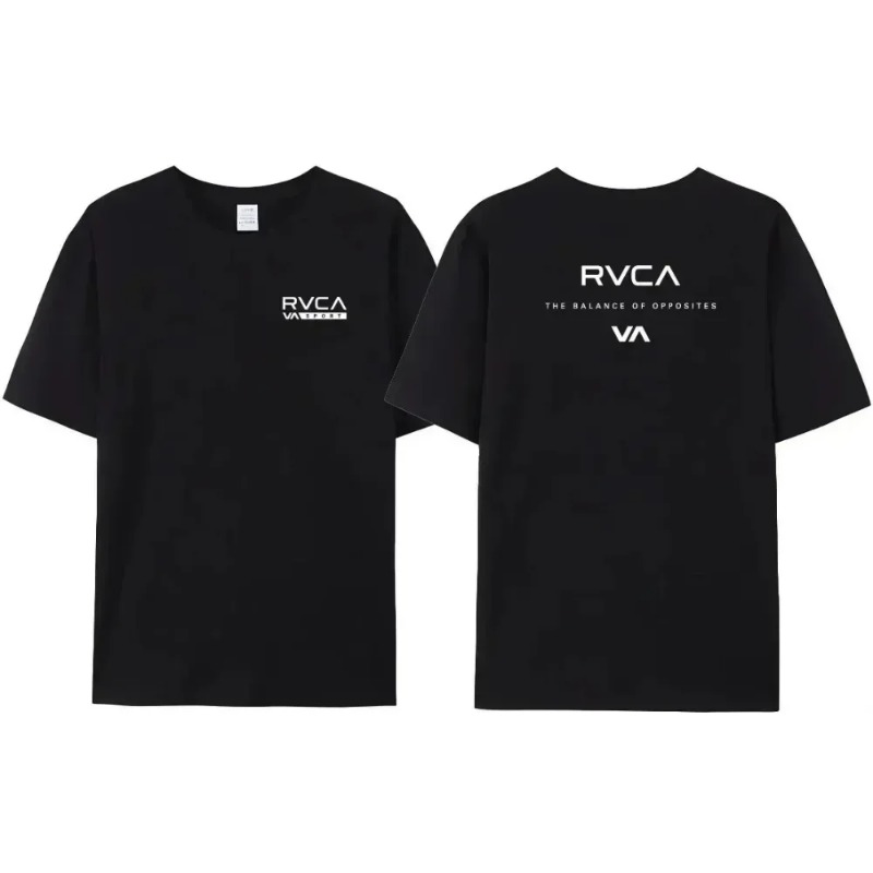 RVCA T Shirt Men Women Black T - đánh giá và giá Streetwear Brand Designer