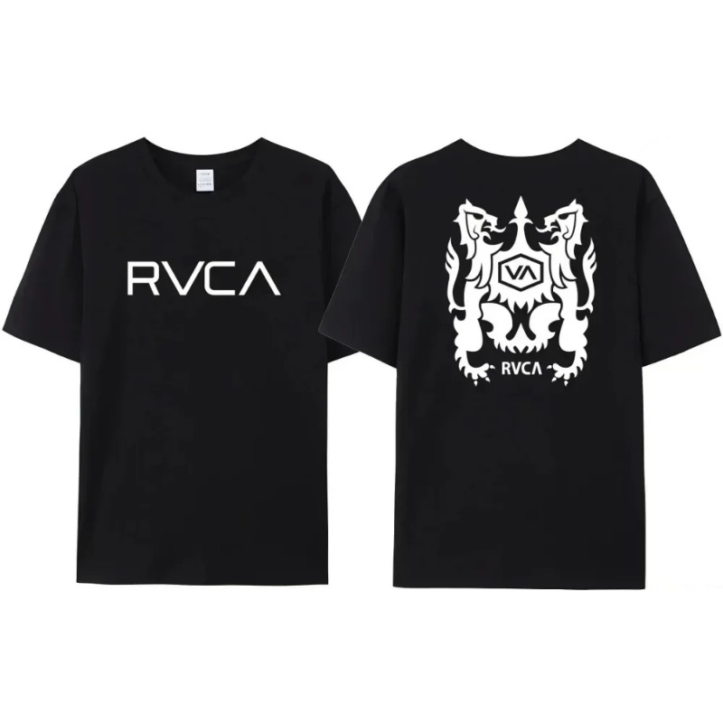 RVCA T Shirt Men Women Black T - đánh giá và giá Streetwear Brand Designer