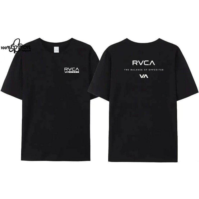 RVCA T Shirt Men Women Black T - đánh giá và giá Streetwear Brand Designer