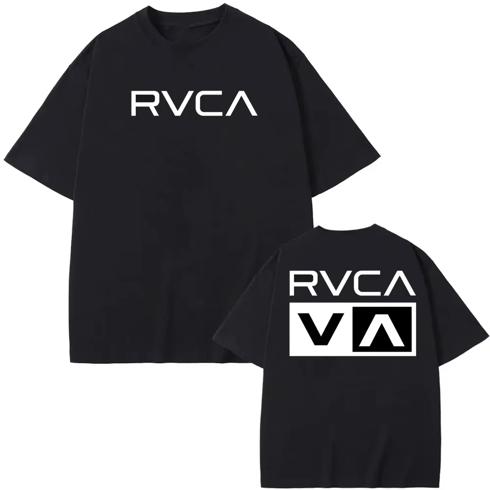 RVCA T Shirt Black Tee Summer  - đánh giá và giá Streetwear Brand Designer
